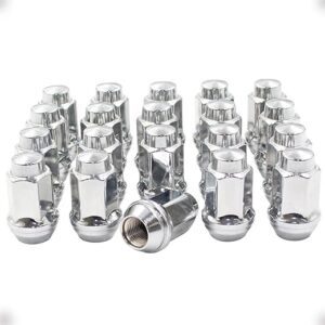 Wheel Accessories Parts OEM Style Chrome Lug Nuts 6L2Z-1012-BA