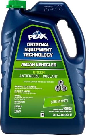 PEAK OET Extended Life Green Antifreeze/Coolant, 1 Gal