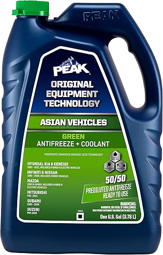 PEAK OET Extended Life Green Antifreeze/Coolant