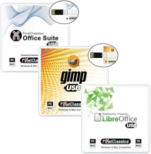 PixelClassics Office 2024 + LibreOffice USB Bundle by Author’s Name