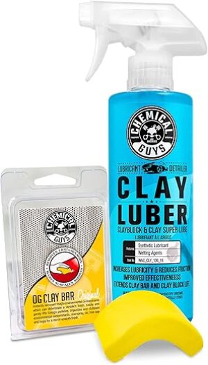 Chemical Guys OG Clay Bar & Lubber Kit - Light/Medium Duty