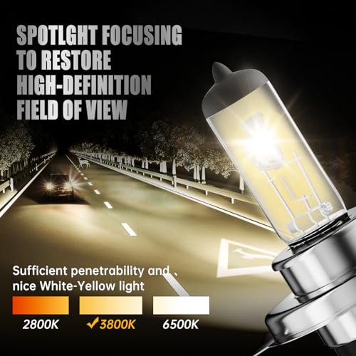 OKOENIEO H4 Halogen Headlight Bulb, 12V 55W - Image 4