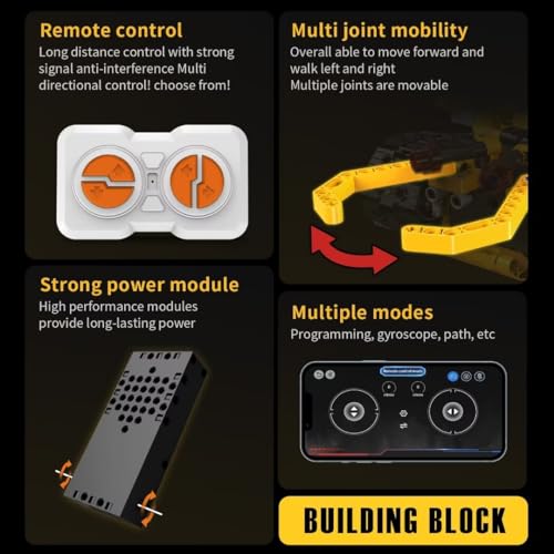 5 in 1 Remote & APP Control Car Building Blocks Set - Image 4