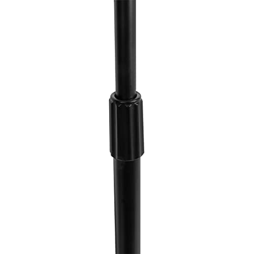 OnStage Round Base Microphone Stand, Black - Image 5
