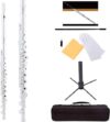 Mendini by Cecilio Open Hole C Flute For Beginners