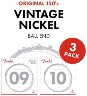 Fender Original 150 Electric Guitar Strings, 150L