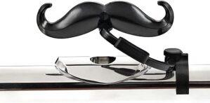 Brasstache Original Clip-On Mustache For Flute