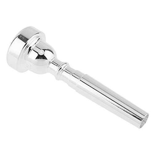 OriGlam Silver Plated Bb Trumpet Mouthpiece (5C) - Image 2