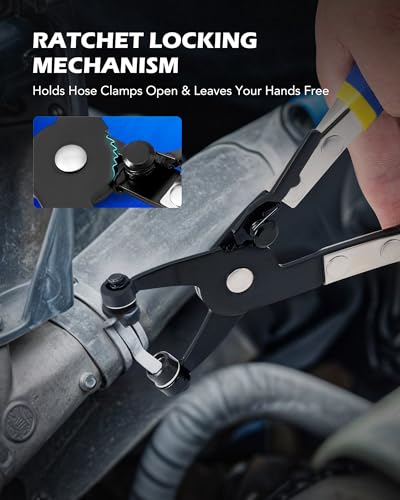 Orion Motor Tech 9pcs Hose Clamp Pliers Kit - Image 4