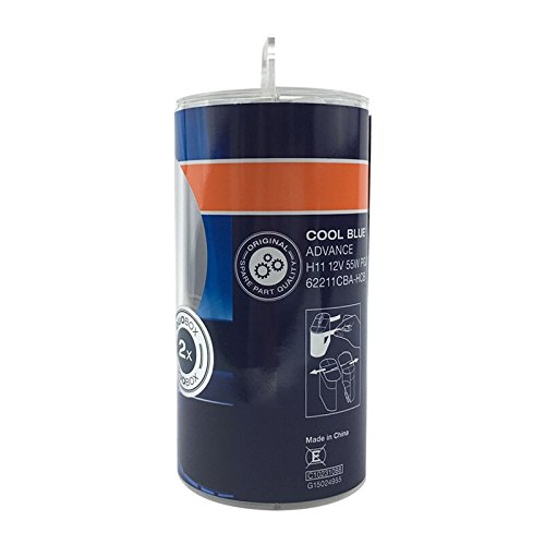 OSRAM H11 12V 55W 62211CBA Cool Blue Car Bulbs - Image 4