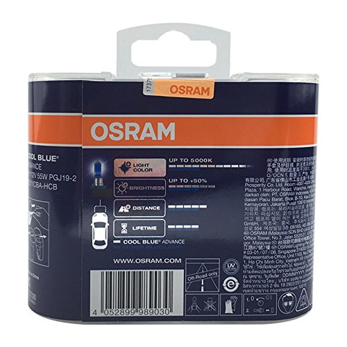 OSRAM H11 12V 55W 62211CBA Cool Blue Car Bulbs - Image 5