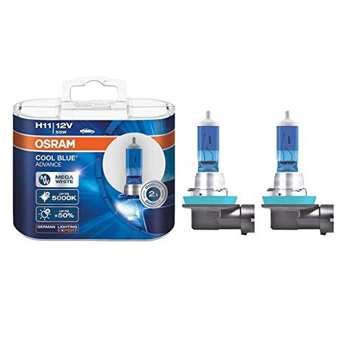 OSRAM H11 12V 55W 62211CBA Cool Blue Car Bulbs - Image 2