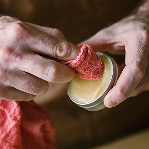 Otter Wax Leather Salve 2oz All-Natural Conditioner - Image 4