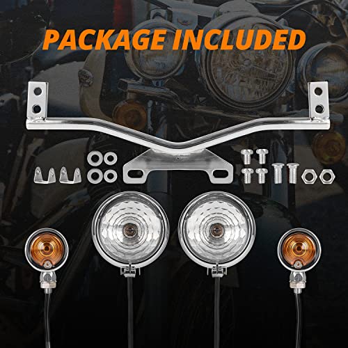 Oumurs Motorcycle Light Bar Mount Kit Compatible - Image 4