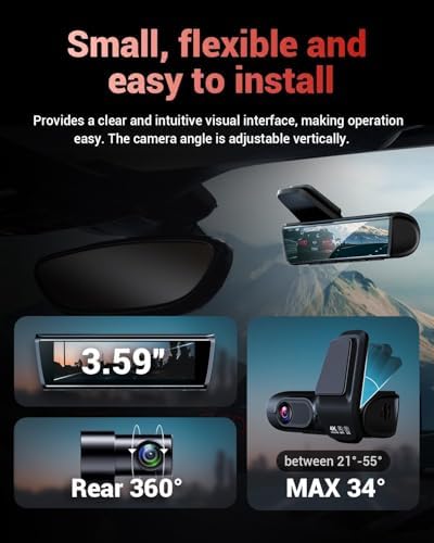 OVAMAN K600 4K Dash Cam With GPS - Image 3