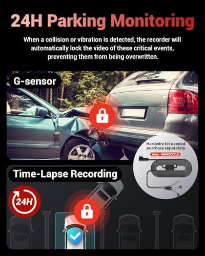 OVAMAN K600 4K Dash Cam With GPS - Image 5