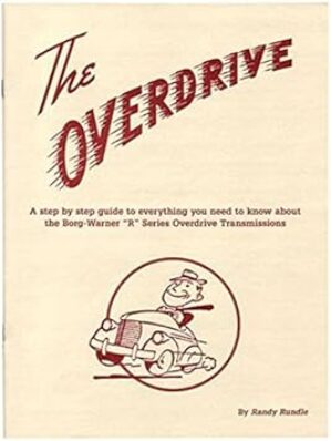 Speedway Motors Overdrive R Series Transmission Manual