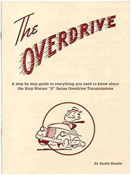 Speedway Motors Overdrive R Series Transmission Manual