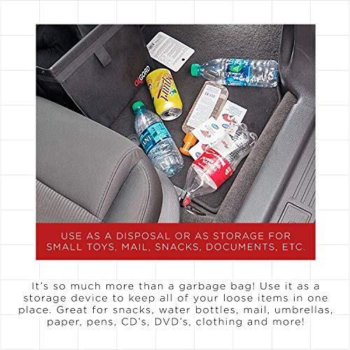 OxGord Leak-Proof Car Trash Can - Waterproof - Image 3