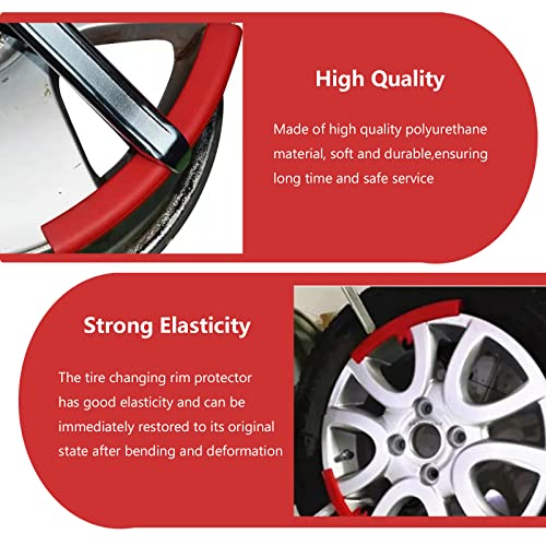 P1 TOOLS Wheel Rim Protector Set, Rubber Edge Savers - Image 4