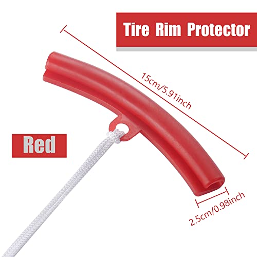 P1 TOOLS Wheel Rim Protector Set, Rubber Edge Savers - Image 2