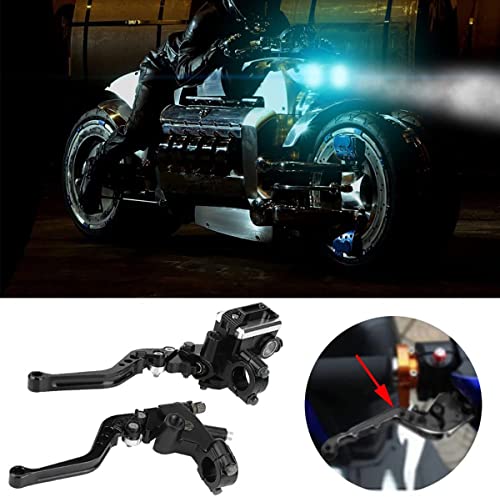 PACEWALKER Universal Motorcycle Handlebar Brake Master Cylinder Set - Image 4