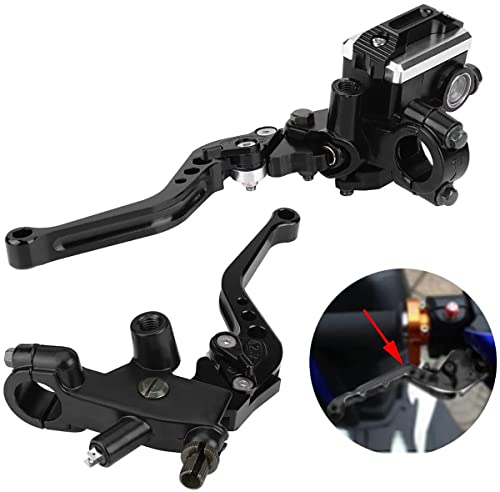 PACEWALKER Universal Motorcycle Handlebar Brake Master Cylinder Set - Image 2