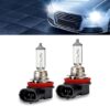 Yumfugu Pack-2 Car H11 Halogen Bulb Replacement