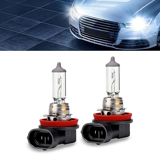 Yumfugu Pack-2 Car H11 Halogen Bulb Replacement