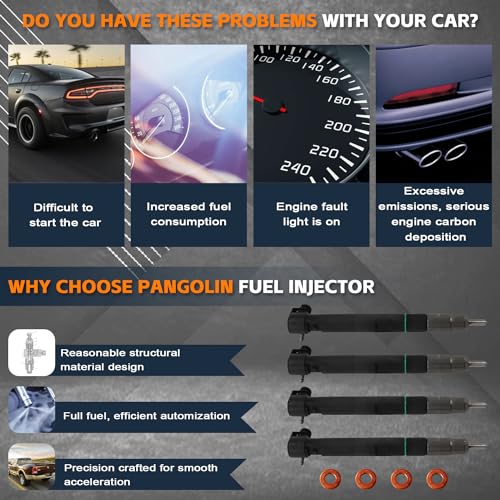 PANGOLIN 28337917 400903-00074D Fuel Injector 4PCS - Image 4