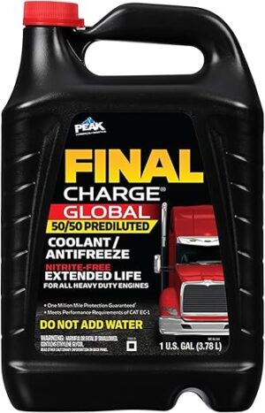 Belgrade Peak Final Charge Global 50/50 Prediluted Antifreeze, 1 Gal