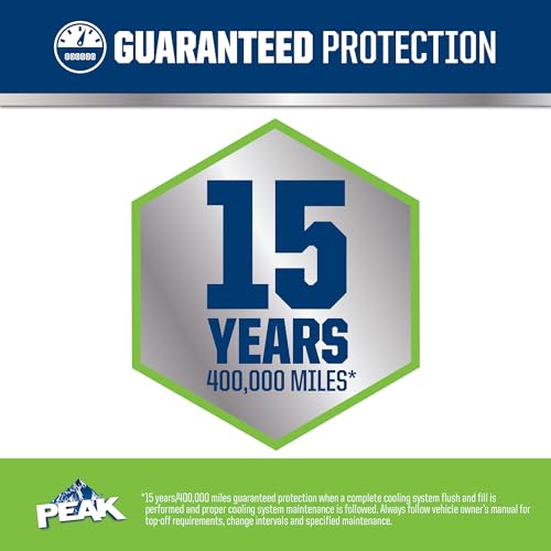 PEAK OET Extended Life Green Antifreeze/Coolant, 1 Gal - Image 2