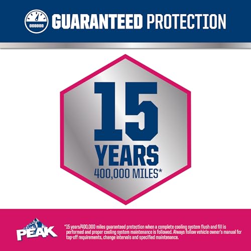 PEAK OET Extended Life Red/Pink Antifreeze 1 Gal - Image 3