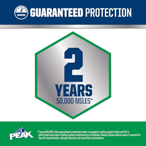 PEAK OET Green Concentrate Antifreeze/Coolant, 1 Gal - Image 3