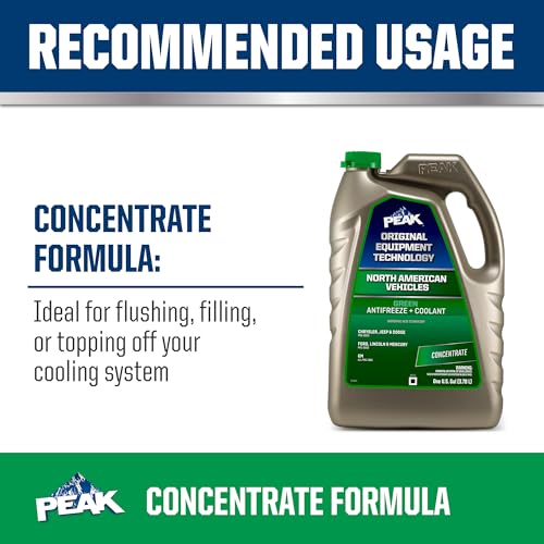 PEAK OET Green Concentrate Antifreeze/Coolant, 1 Gal - Image 5
