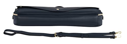 Pearl Flute Case Cover, Synthetic Leather, Navy - Image 5