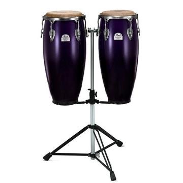Pearl Primero Pro Series Congas, Midnight Fade - Image 2
