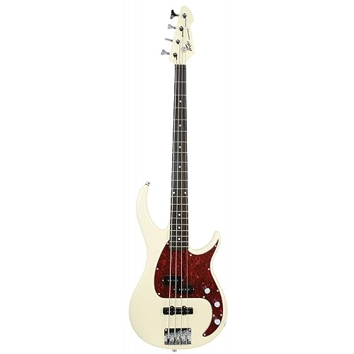 Peavey Milestone Bass Guitar, Ivory - Image 2