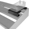 Planet Waves Pedal Board Riser With Cable Routing