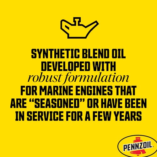 Pennzoil Marine XLF Extended Life Engine Oil, 3-Pack - Image 3