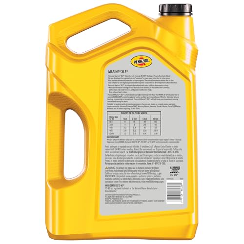 Pennzoil Marine XLF Extended Life Engine Oil, 3-Pack - Image 2