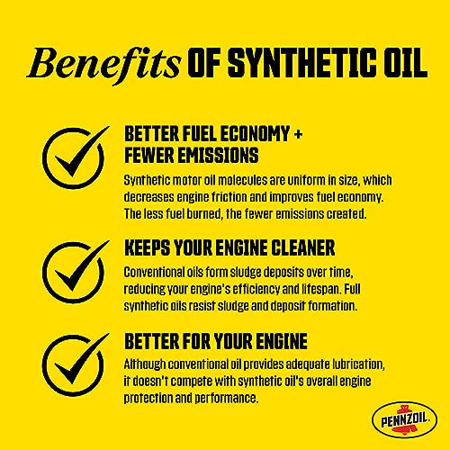 Pennzoil Platinum Full Synthetic 10W-30 Motor Oil - Image 5