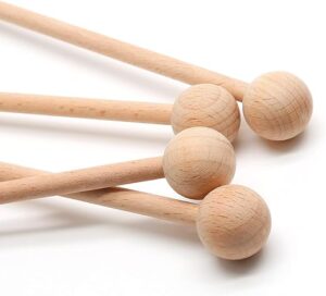 Zorveiio Percussion Sticks Xylophone Glockenspiel Mallets