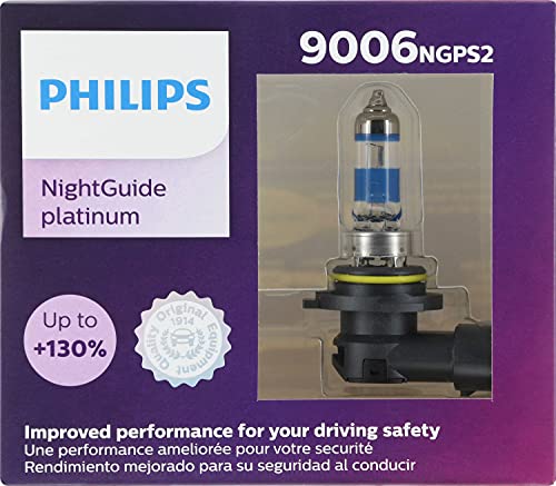 Philips automotive lighting 9006 NightGuide Platinum Headlight Bulb, 2-Pack - Image 2
