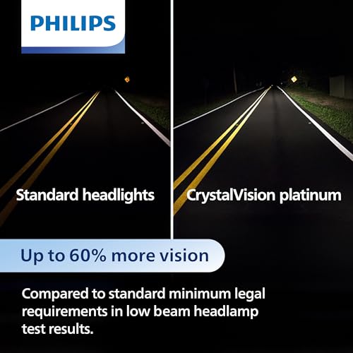 Philips automotive lighting CrystalVision Platinum 9003 Headlight Bulb, 2-Pack - Image 3