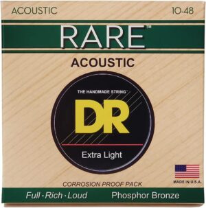 DR Strings Phosphor Bronze AcousticHex Core 10-48