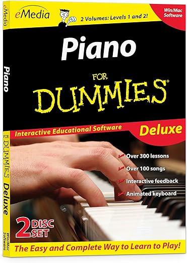 eMedia Piano For Dummies Deluxe FD09105 Set
