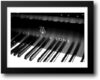 ArtDirect Piano Keys Modern Logo Framed Art