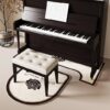 MBBTAG Piano Soundproof Carpet, Durable Rug
