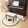 MBBTAG Piano Soundproof Rug, Anti-Slip, Moisture-Proof